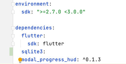 Flutter 匯入包:sqfite 不重新調整