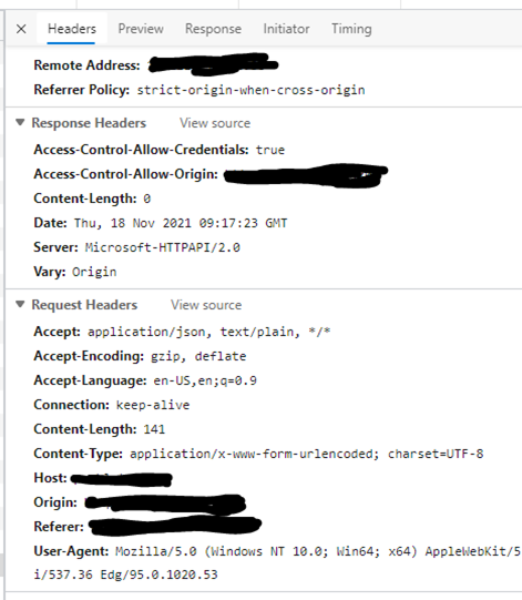 Angular 10 將 X-Requested-With: XMLHttpRequest 附加到標頭