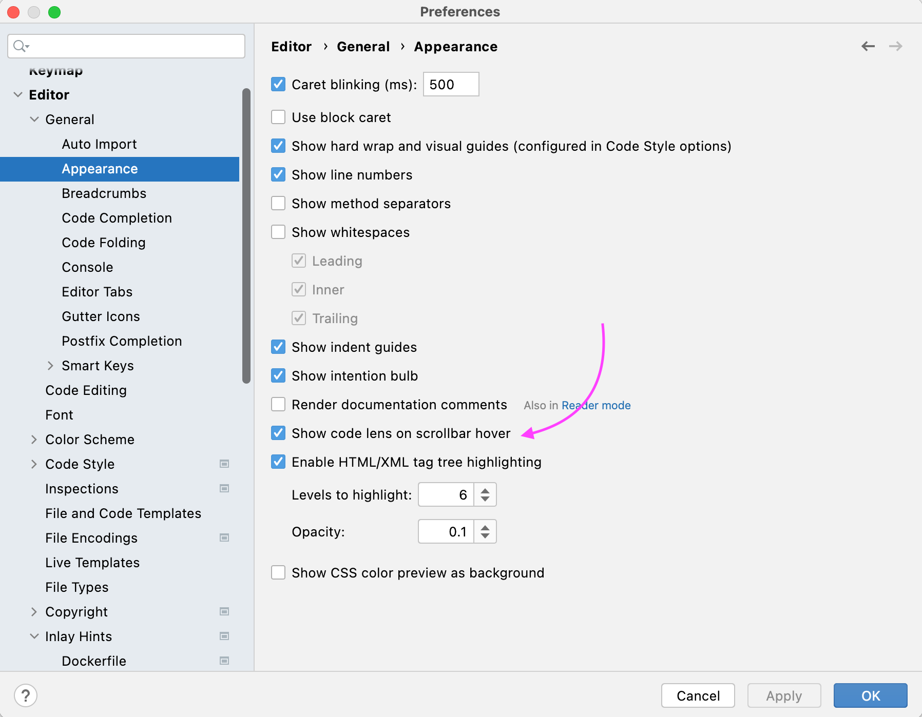 如何禁用 Android Studio/IDEA 中的浮動代碼編輯器小部件？