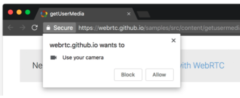 有沒有辦法將自定義訊息添加到 HTML5 相機權限資訊欄？