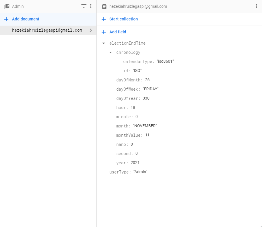 將時間戳保存到 Firestore