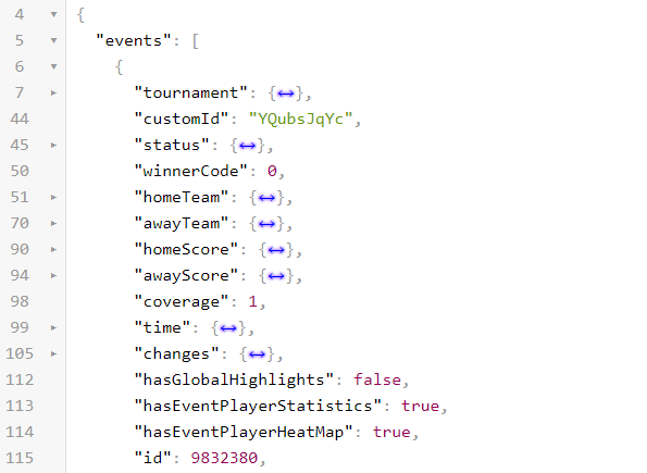 如果 JSON 中的值為“true”，則注冊“id”值