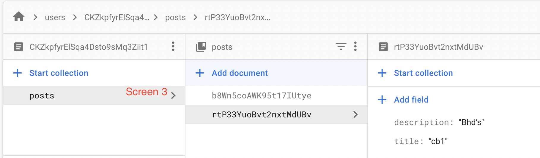 從 firestore 中的主從集合中獲取詳細資訊
