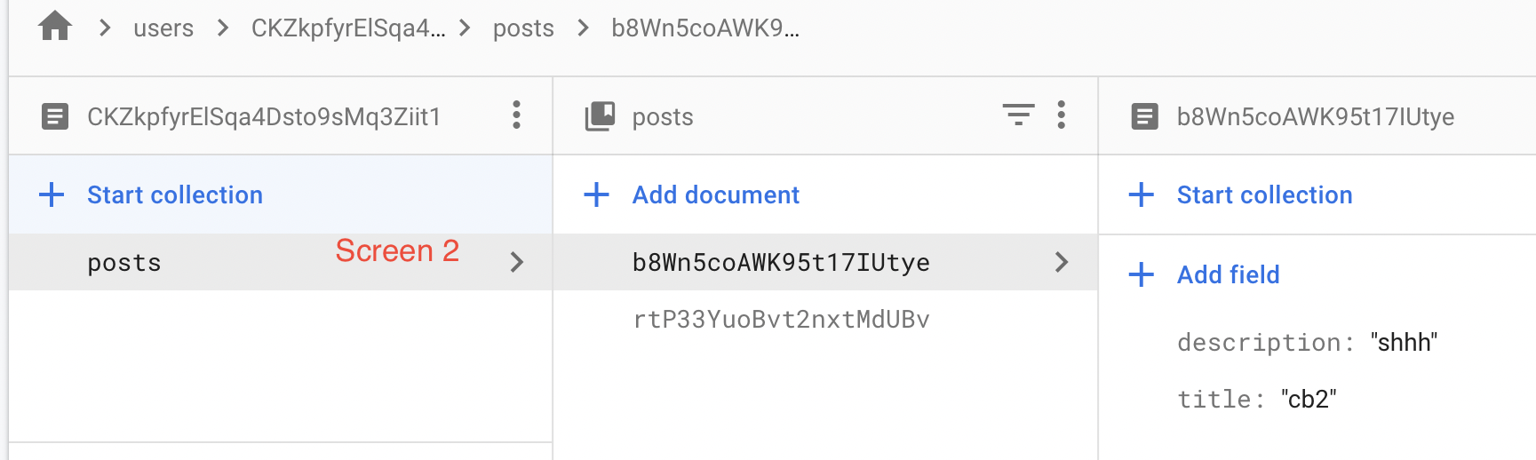 從 firestore 中的主從集合中獲取詳細資訊