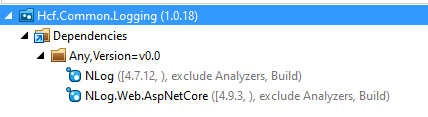 使用 dotnet pack 創建具有依賴項但沒有我自己的代碼的 NUGET