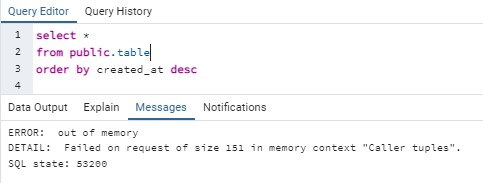 Heroku Postgres：最大 work_mem 設定出現記憶體不足錯誤