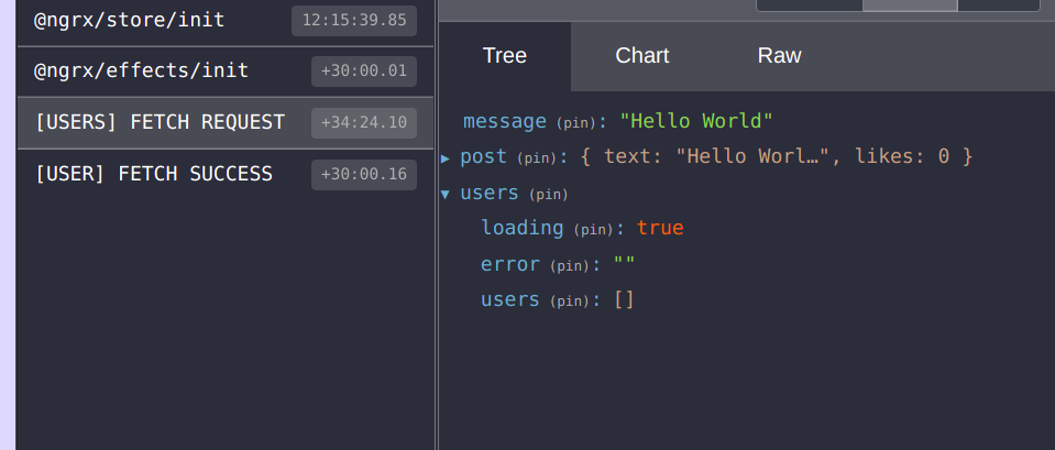 NGRX 效果未存盤正確資料