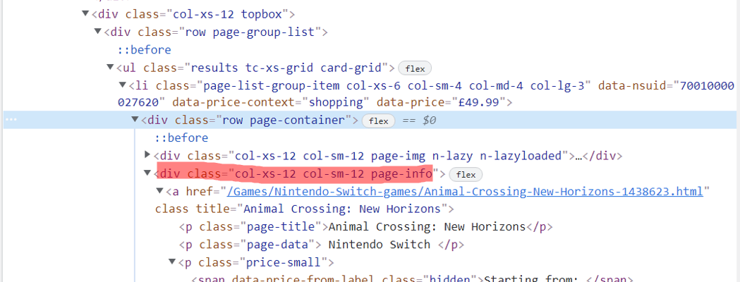 org.openqa.selenium.NoSuchElementException 導航到子 div Selenium Java 時