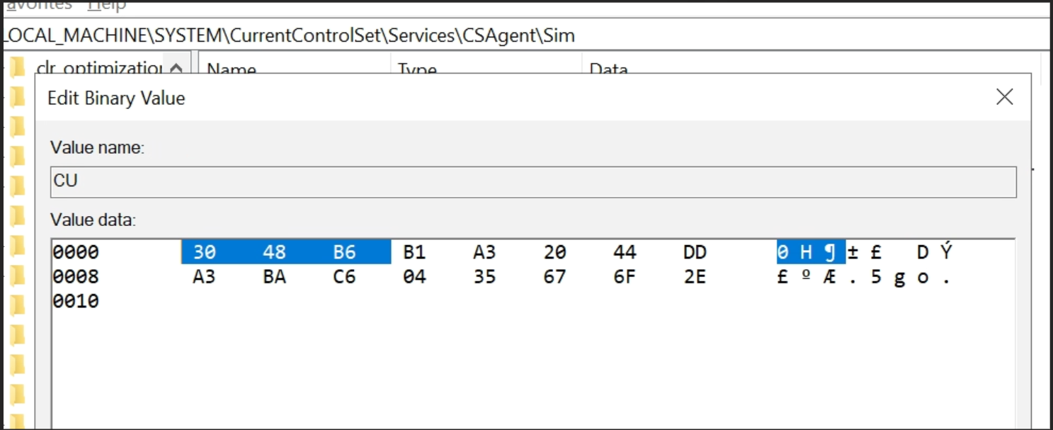 如何使用 powershell 查看字母數字注冊表值