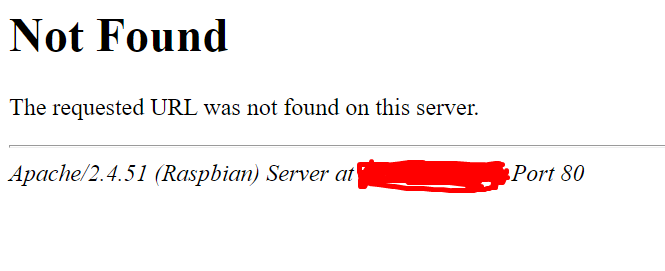Raspberry Pi Web 服務器從 URL 中洗掉 .html/.php