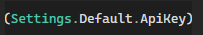 是否從記憶體或光碟讀取 Settings.Default