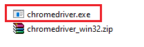 執行緒“main”中的例外 java.lang.IllegalStateException: The driver executable must exist error using Selenium ChromeDriver and Java