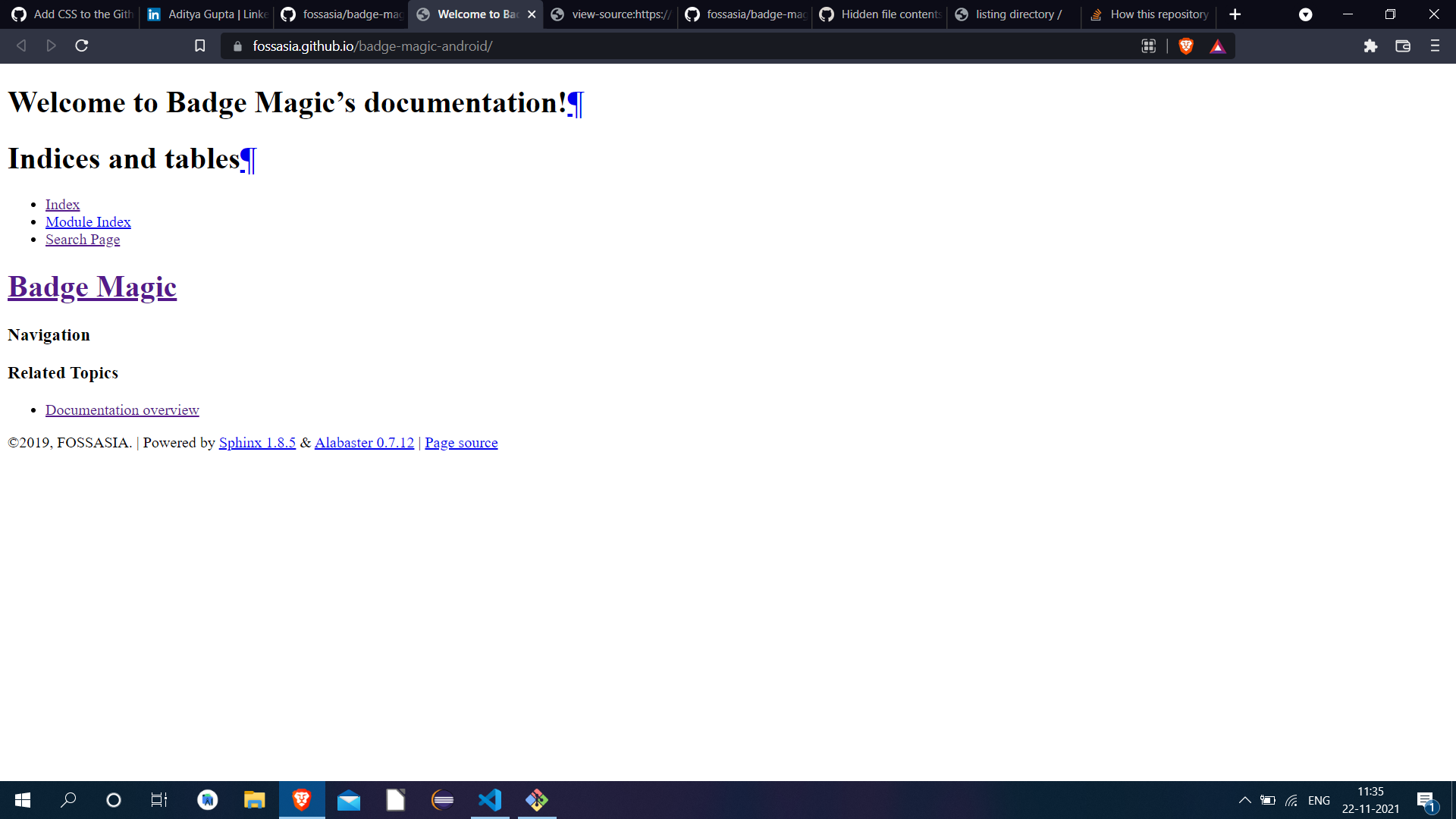 這個存盤庫如何有一個活躍的 Github 頁面？