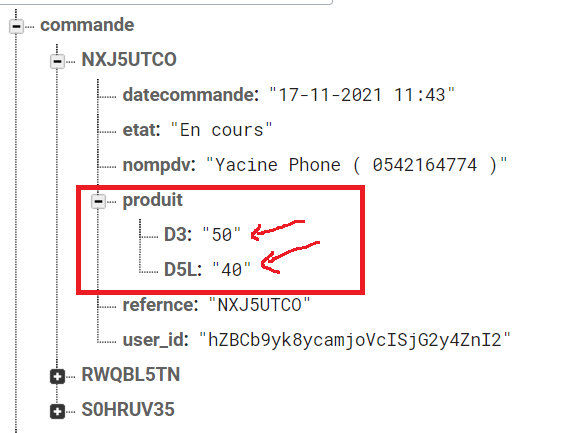 如何使用hashmap從資料庫中檢索資料？
