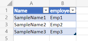 在 Logic App 中從 Excel 作業表中讀取行