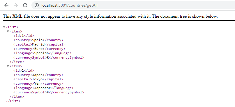 Spring Boot:預期的 json 回應,獲取 XML 回應