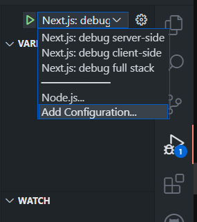 無法使用可視化代碼除錯 Next.js 應用程式