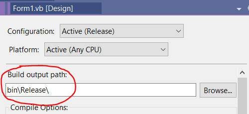 為什么會創建“net6.0-windows”子檔案夾？