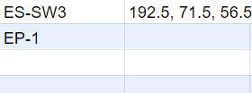 將查詢結果顯示在一行而不是兩列 Google Sheets