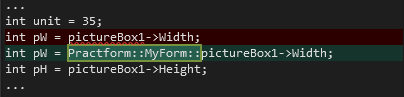 winforms 識別符號不可見