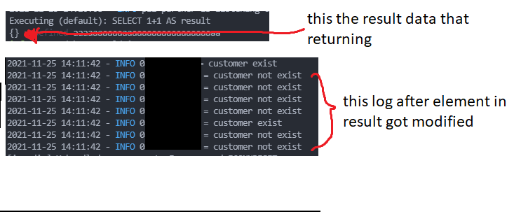 為什么我的資料在異步函式 nodejs 打字稿中更新之前回傳狀態