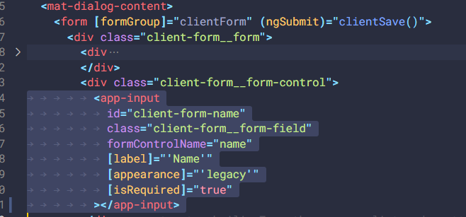 Angular V11：NullInjectorError：沒有 ControlContainer 的提供者