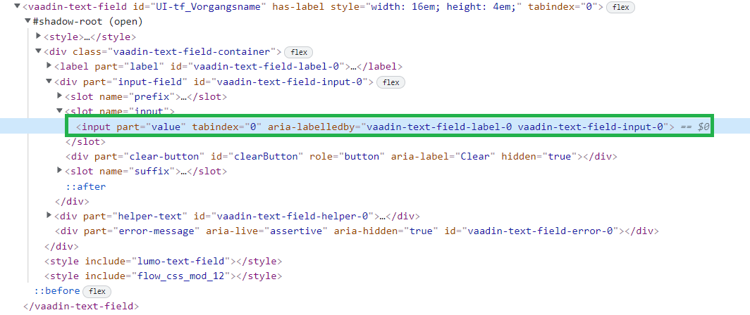 元素 <input> 無法通過鍵盤訪問 - ShadwoRoot 下的 InputField