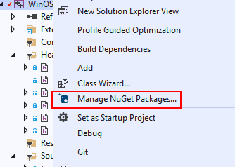 如何優雅地更新通過 Visual Studio 中的 NuGet 獲得的提升?