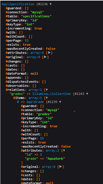 Laravel 資料加載使用多對多關系