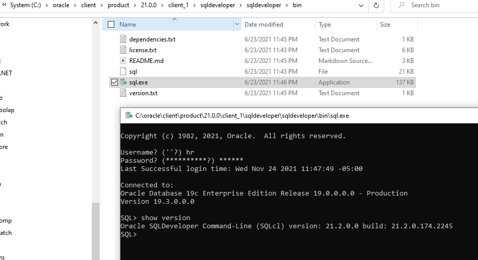 如何在 SQL Developer 目錄之外運行 sqlcl