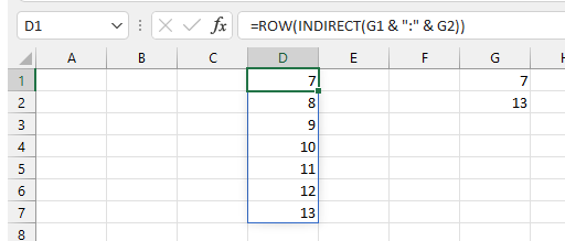 如何將單元格值作為引數提供給 MS Excel 中的 ROW() 公式？