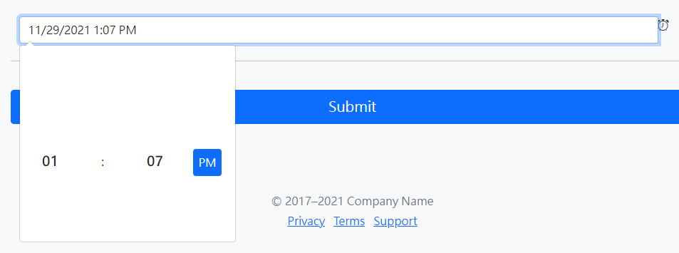 JQuery 如何正確顯示日期選擇器？