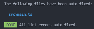 如何防止 npm run lint 自動修復錯誤?