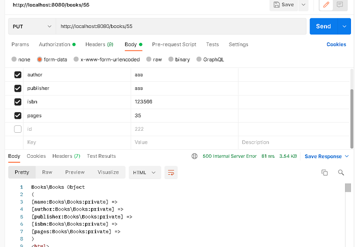 PHP PUT 方法 Slim 框架