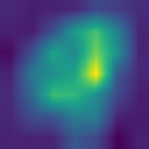 如何從四個或更多灰度影像中識別出激活度最高的像素并保存為最終熱圖？