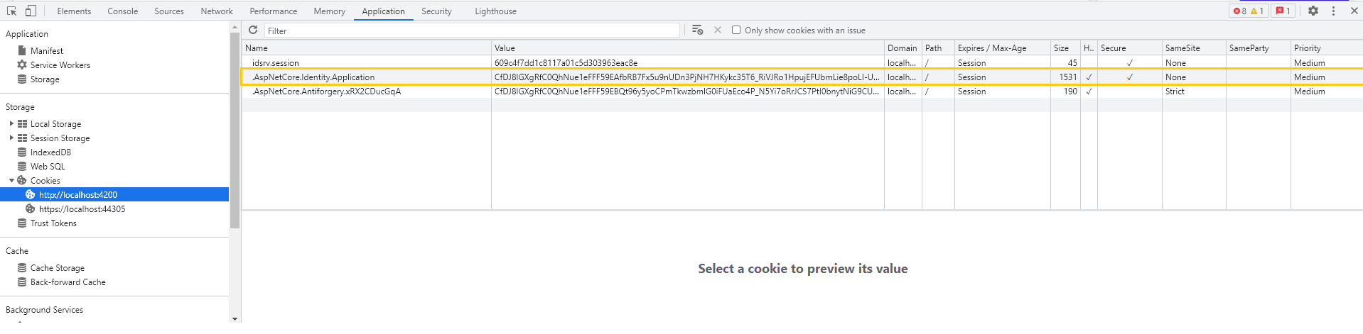 用戶注銷后如何使 AspNetCore.Identity.Application Cookie 無效