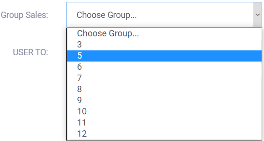 Laravel 選擇，根據用戶 group_id 自動選擇值