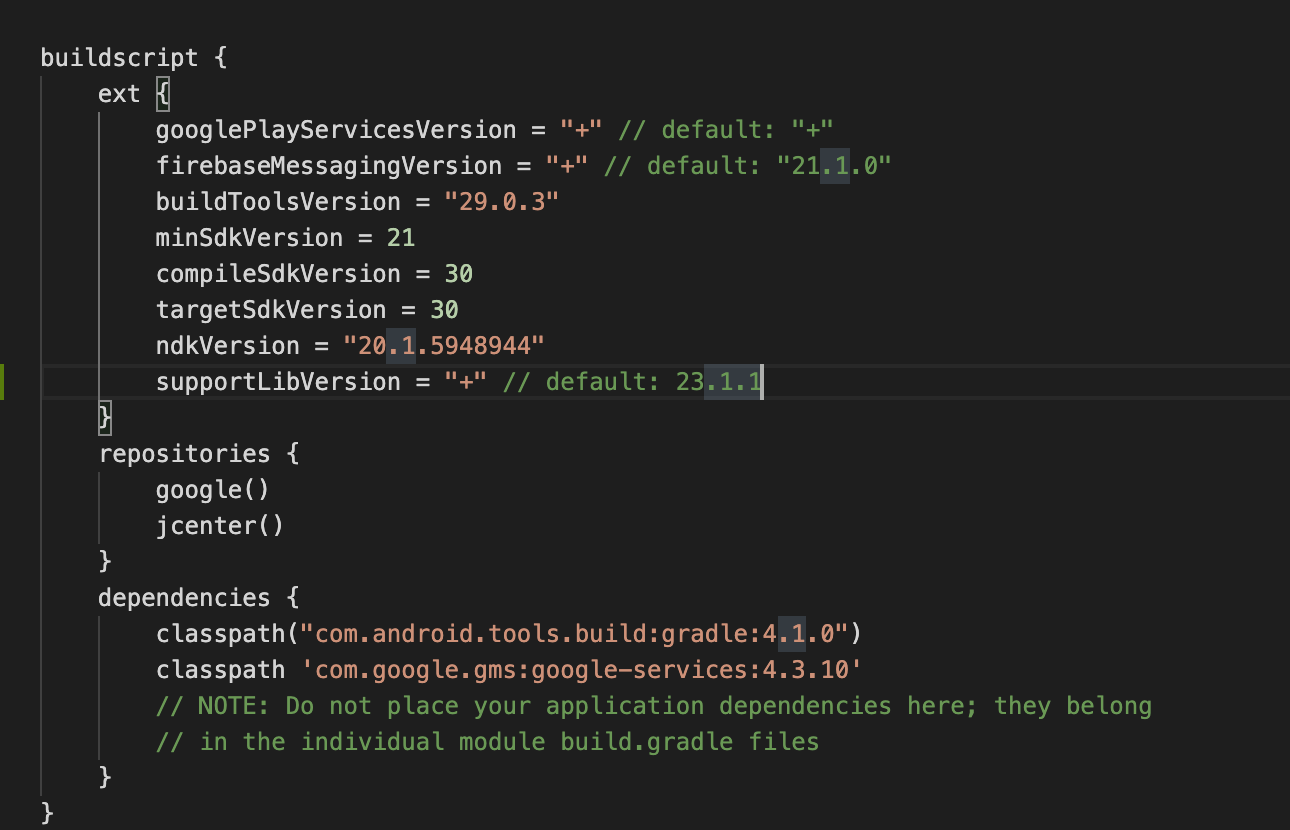 React Native Push Notifications 不適用于 Android，但適用于 iOS