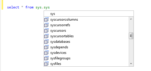 在 Sql Server 中使用“Sys”前綴系統或通用表名是否正常？