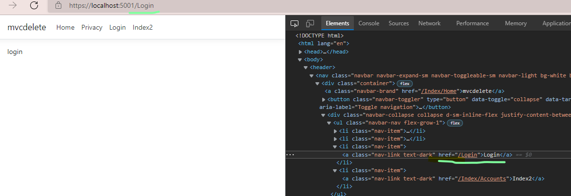 ASP.NET Core MVC 生成錯誤鏈接