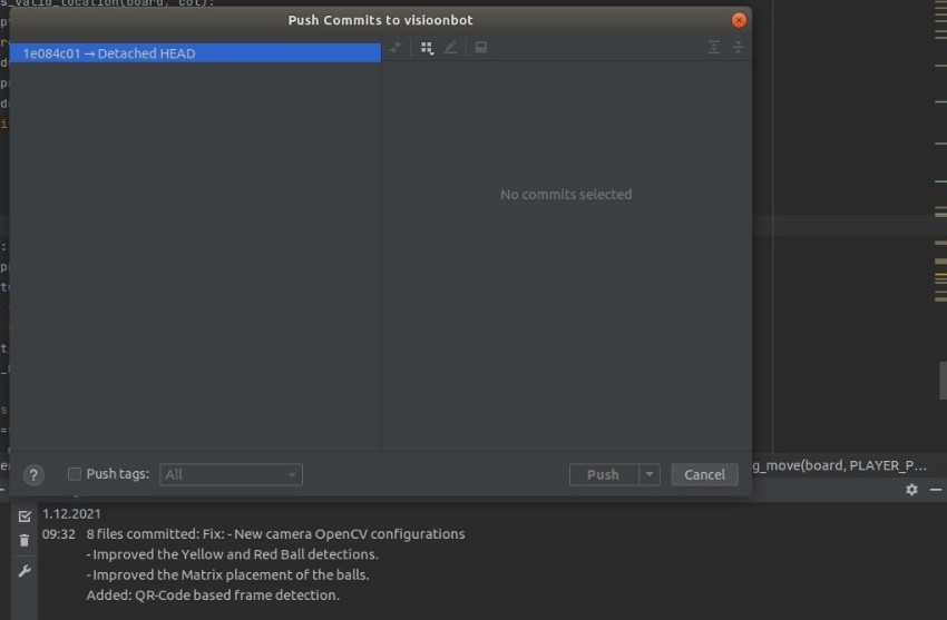 看不到在 Pycharm 中推送的提交
