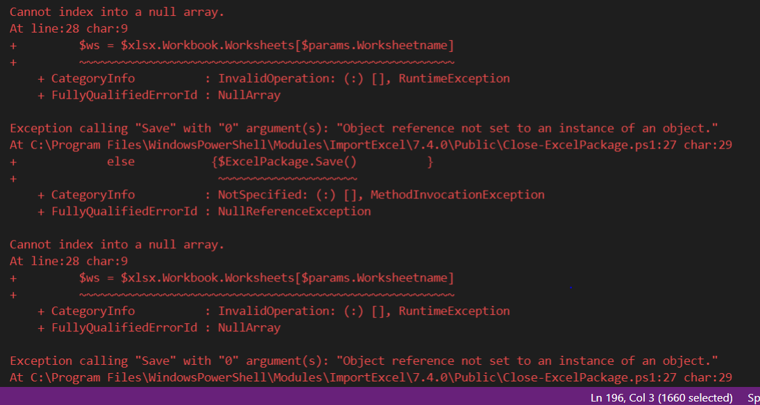 如何修復無法在 PowerShell 中索引到空陣列