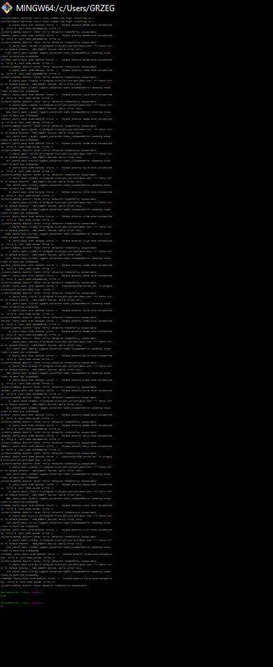git 問題(警告:shell 級別 (1000) 太高,重置為 1 等。)