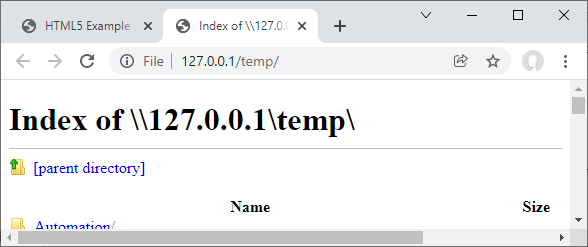 如何在 html 中下載 .lnk 檔案