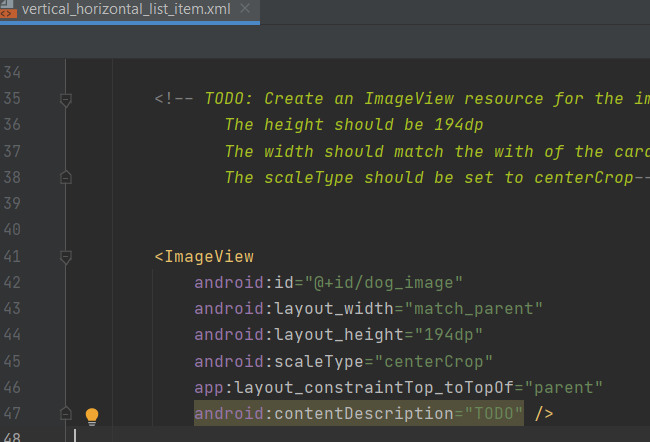 java.lang.IllegalStateException: view!!.findViewById(R.id.dog_image) 不能為空