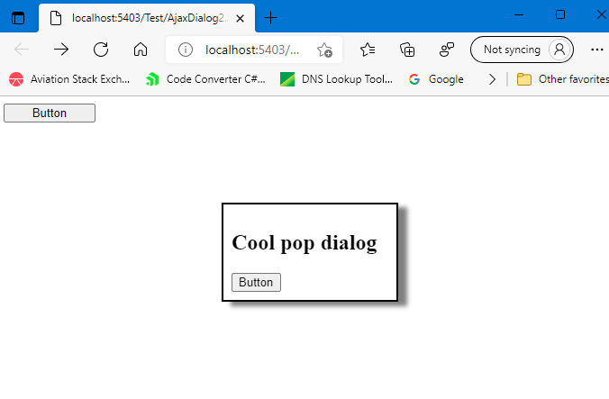 為什么即使我在模態彈出視窗中添加了 Onclick 事件,我的 Asp 按鈕也不起作用?
