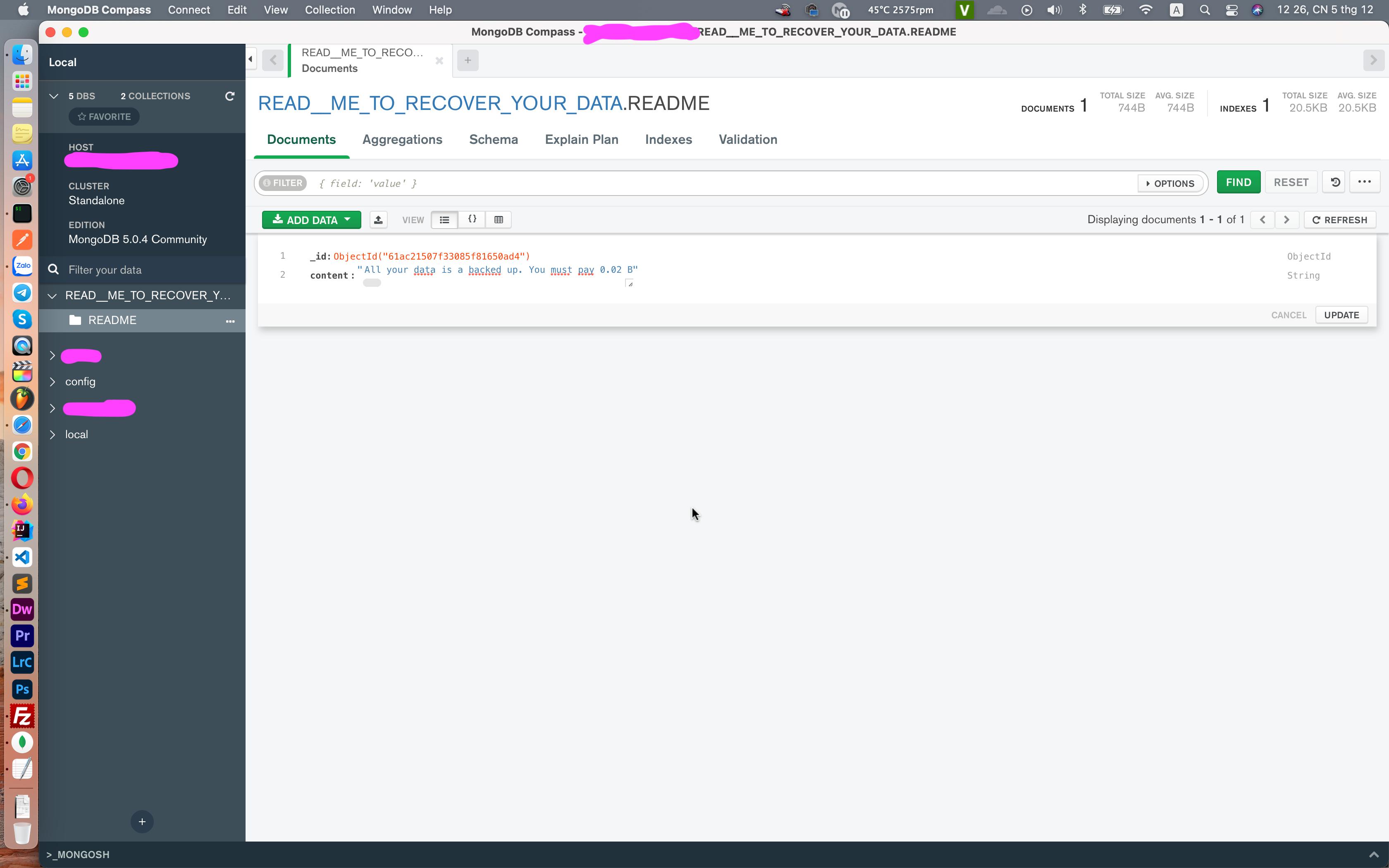 如何保護 MongoDB？我被黑了