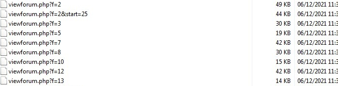 如何使 viewforum.php?foo=bar 請求提供檔案而不是 PHP 代碼？
