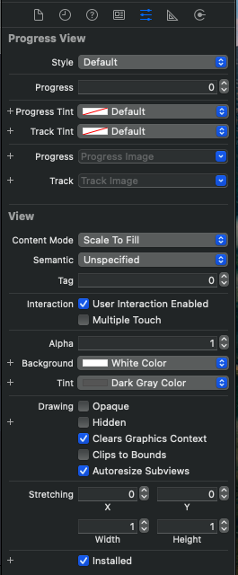 無法在 Swift 中為“UIProgressView”提供最小值和最大值