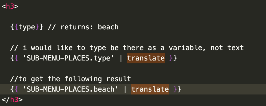 Angular：在另一個內部列印變數